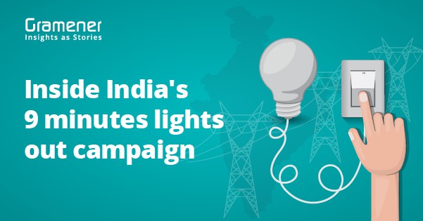 coronavirus lights out campaign | India | effect on cities | data analysis