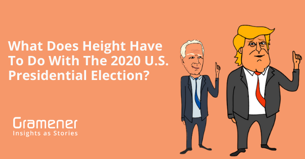 role of candidate's height in US preidential election in 2020