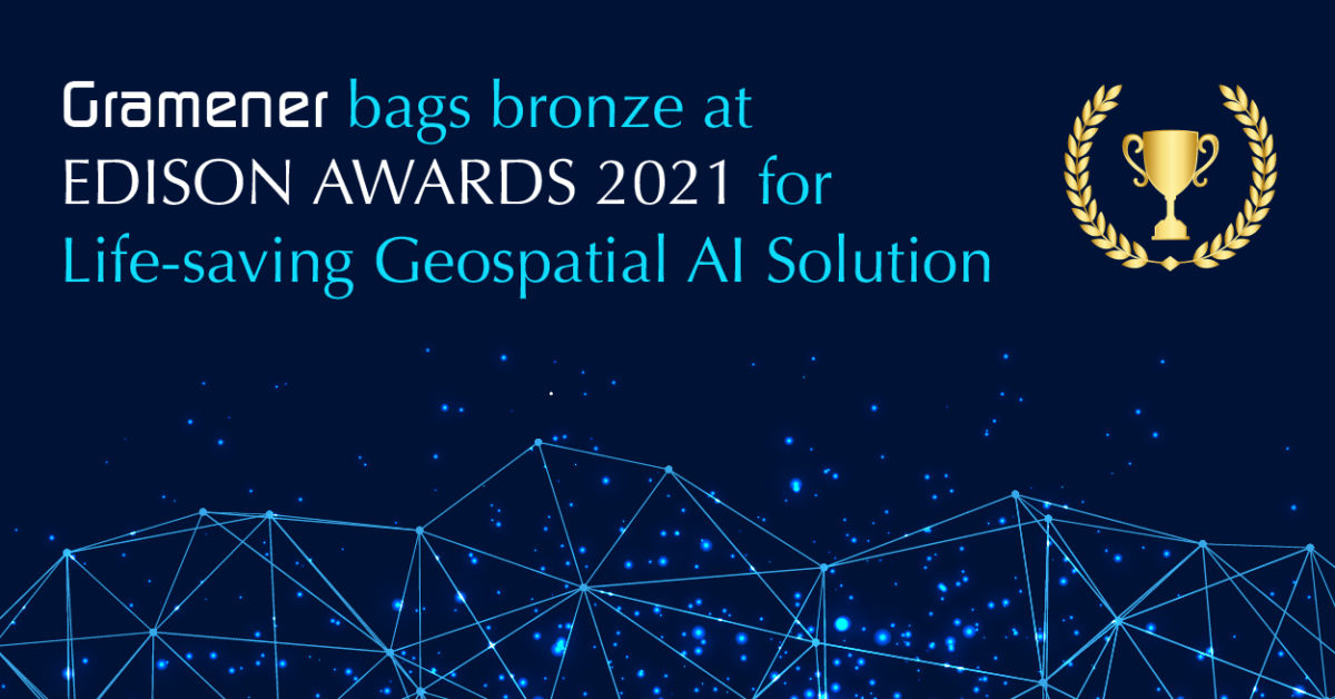gramener won edison award 2021 for innovating geospatial AI solution to fight mosquito-borne diseases