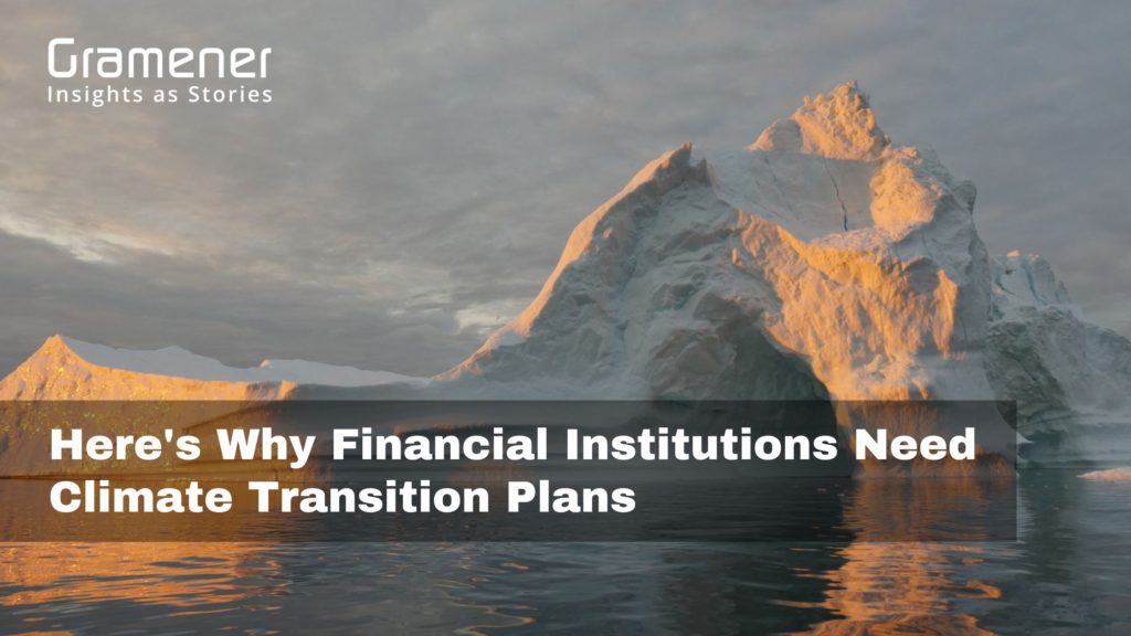 why climate transition plans are important for financial institutions for achieving net zero goals