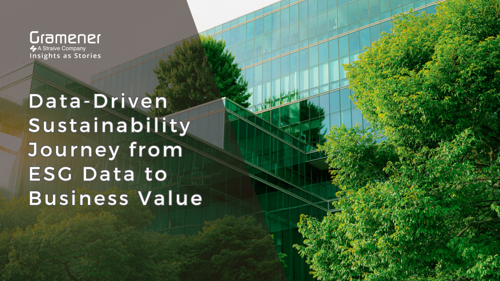 building data-driven sustainability journey