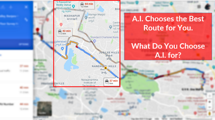 This is a featured image made by Gramener for the blog Artificial Intelligence everyday life