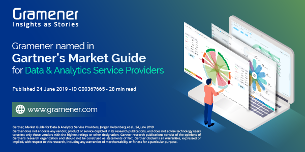 Gramener named in Gartner's market guide for data and analytics service providers