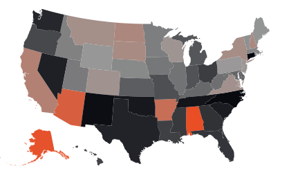 choropleth data visualization