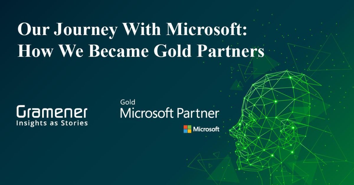 gramener is microsoft gold partner and data science partner