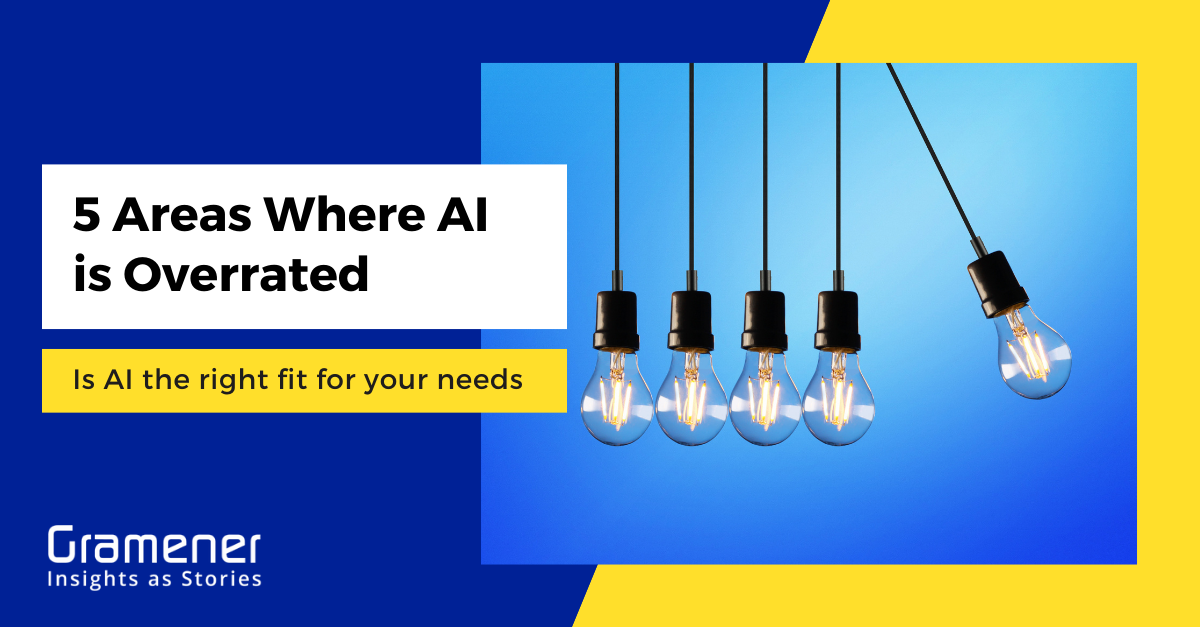 areas where AI is not needed