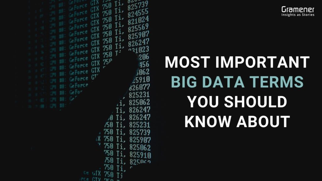 data science glossary: most important big data terms and terminology one should know about