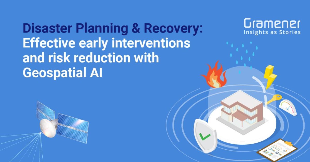 Featured image for an article that states the benefits of disaster planning with big data and AI