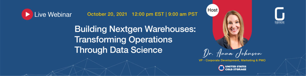 webinar on logistics digital transformation and warehouse management with AI