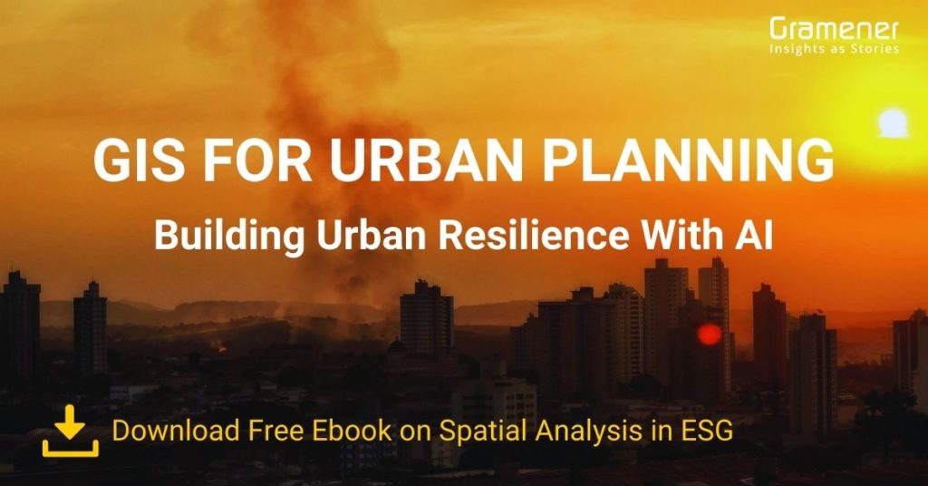 This is an blog article that talks about how GIS technology helps with urban planning and build resilient cities.