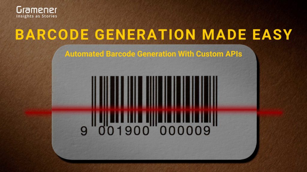 automated barcode generation in a manufacturing plant