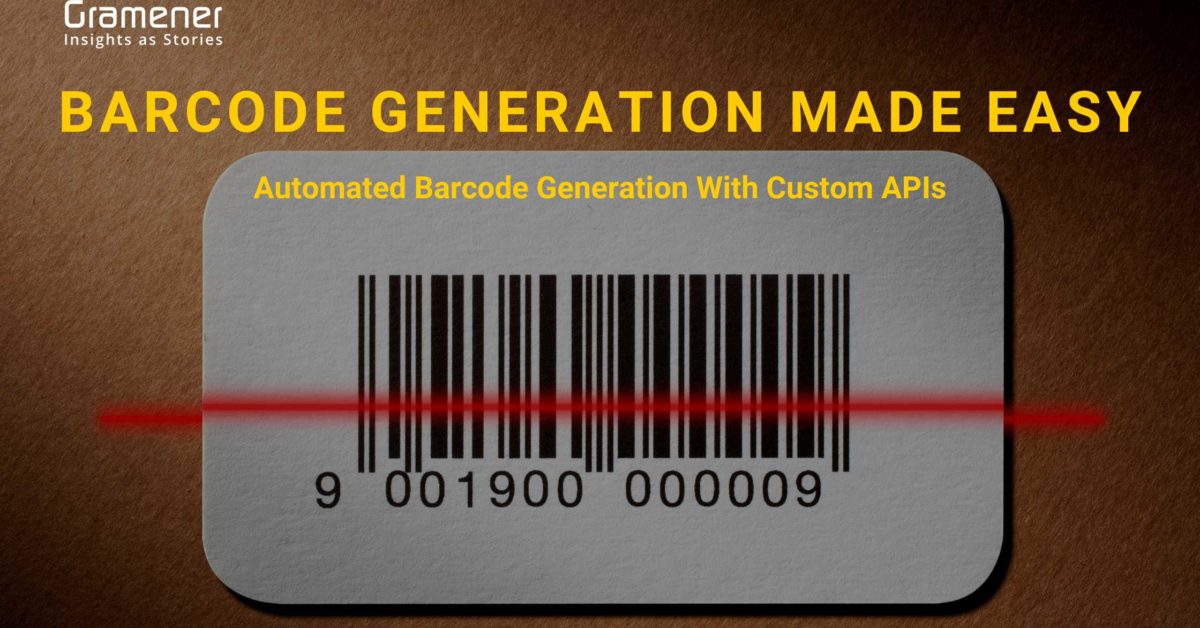 automated barcode generation in a manufacturing plant