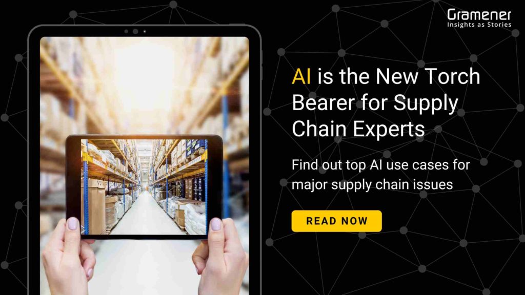 This image talks about the top 10 use cases of AI in supply chain