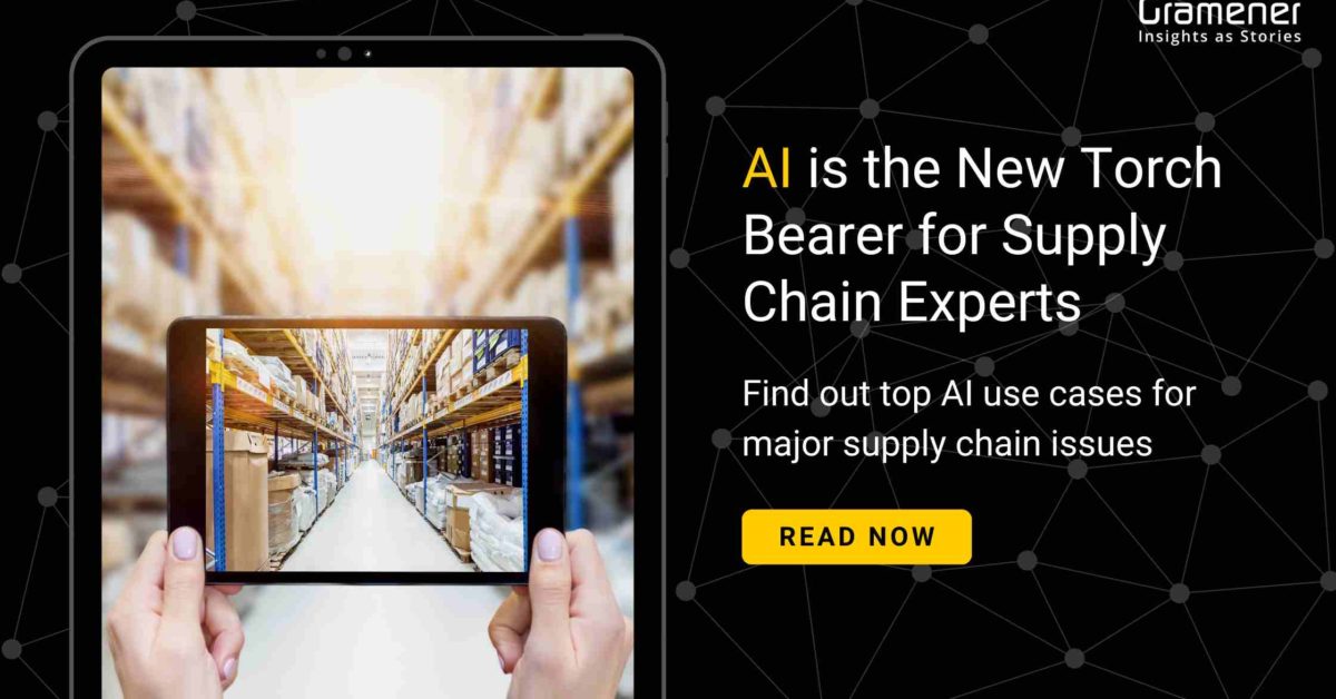 This image talks about the top 10 use cases of AI in supply chain