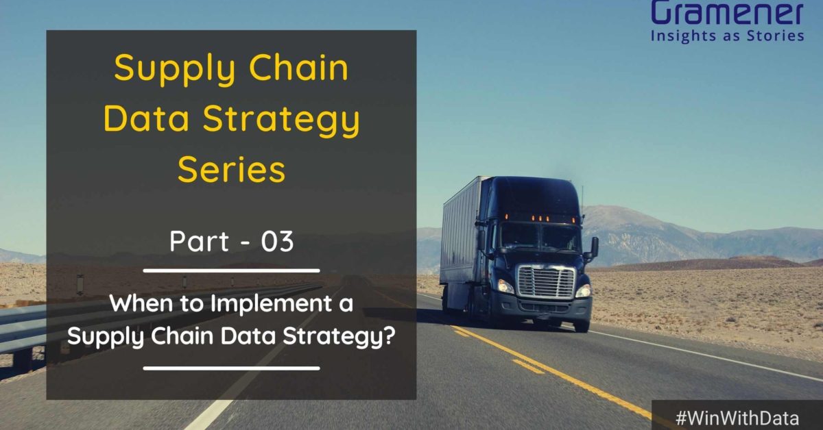 tips on when to implement a supply chain data strategy