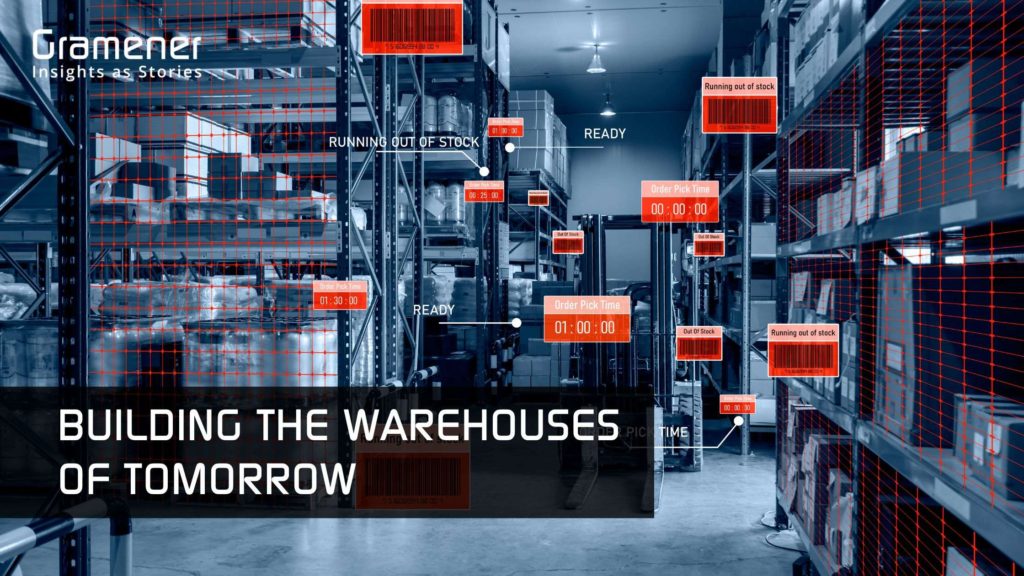 technology showing warehouse stats like out of stock, low inventory and more