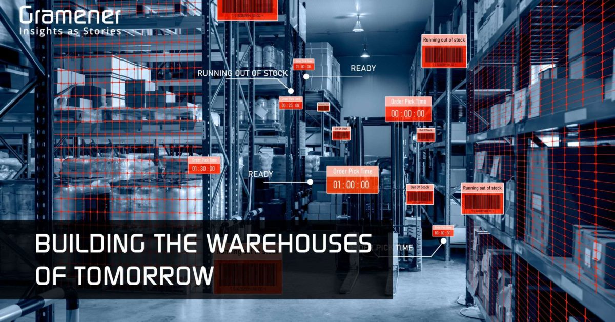 technology showing warehouse stats like out of stock, low inventory and more