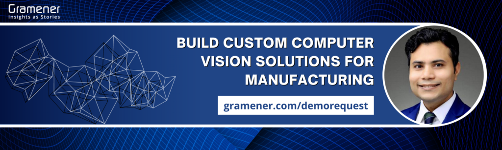custom computer vision solutions for manufacturing focused on defect detection in packaging, workforce safety, warehouse management and more