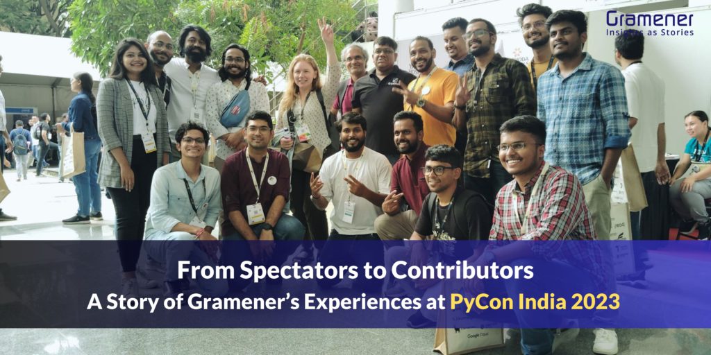 Pycon India 2023 gramener experiences