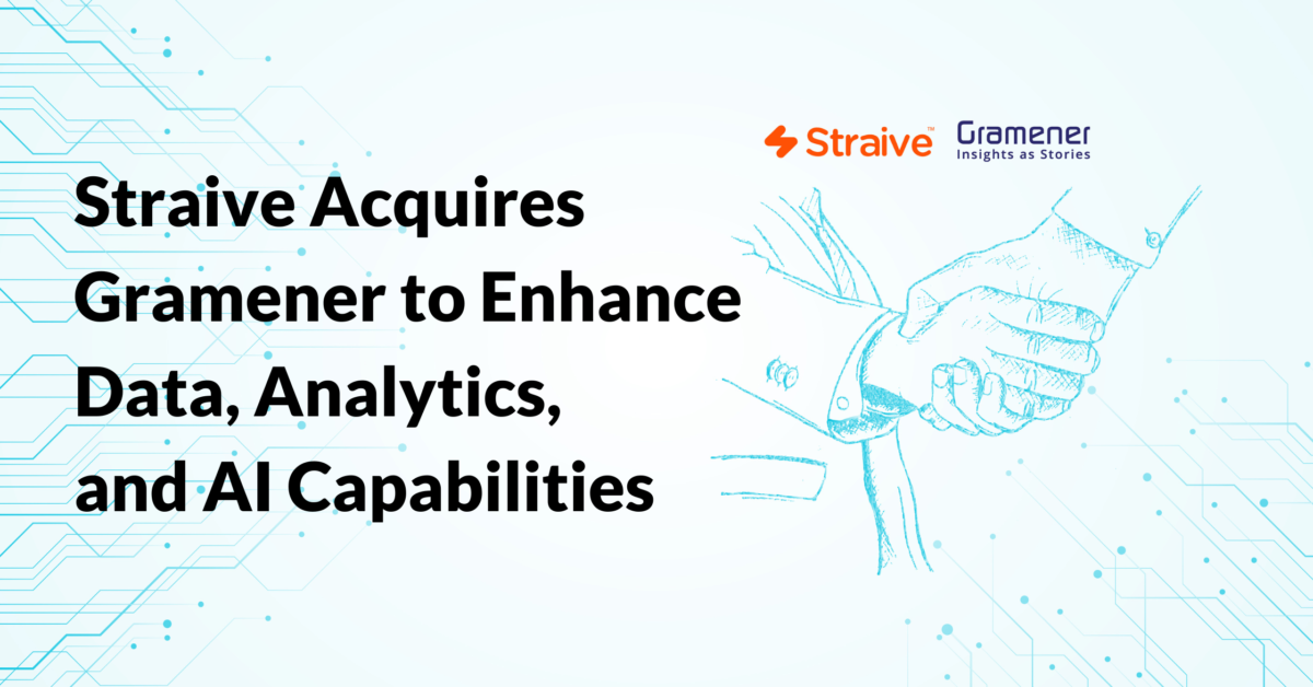 Straive Acquires Gramener to Enhance Data, Analytics, and AI Capabilities