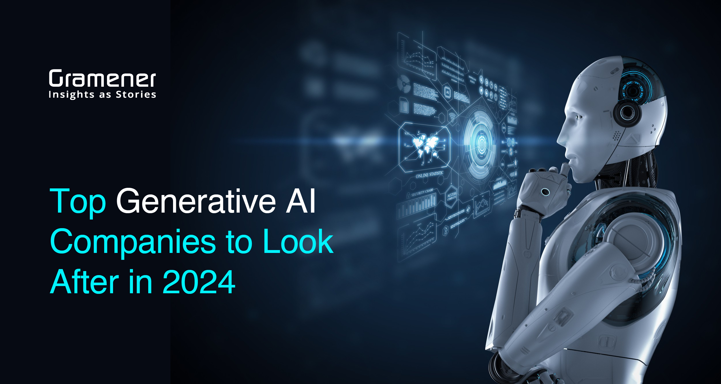 Top Generative AI Companies & Service Providers in 2024