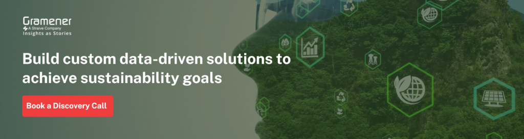 build custom data-driven esg and sustainability solutions